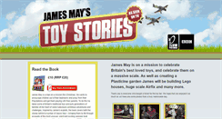 Desktop Screenshot of jamesmaystoystories.com